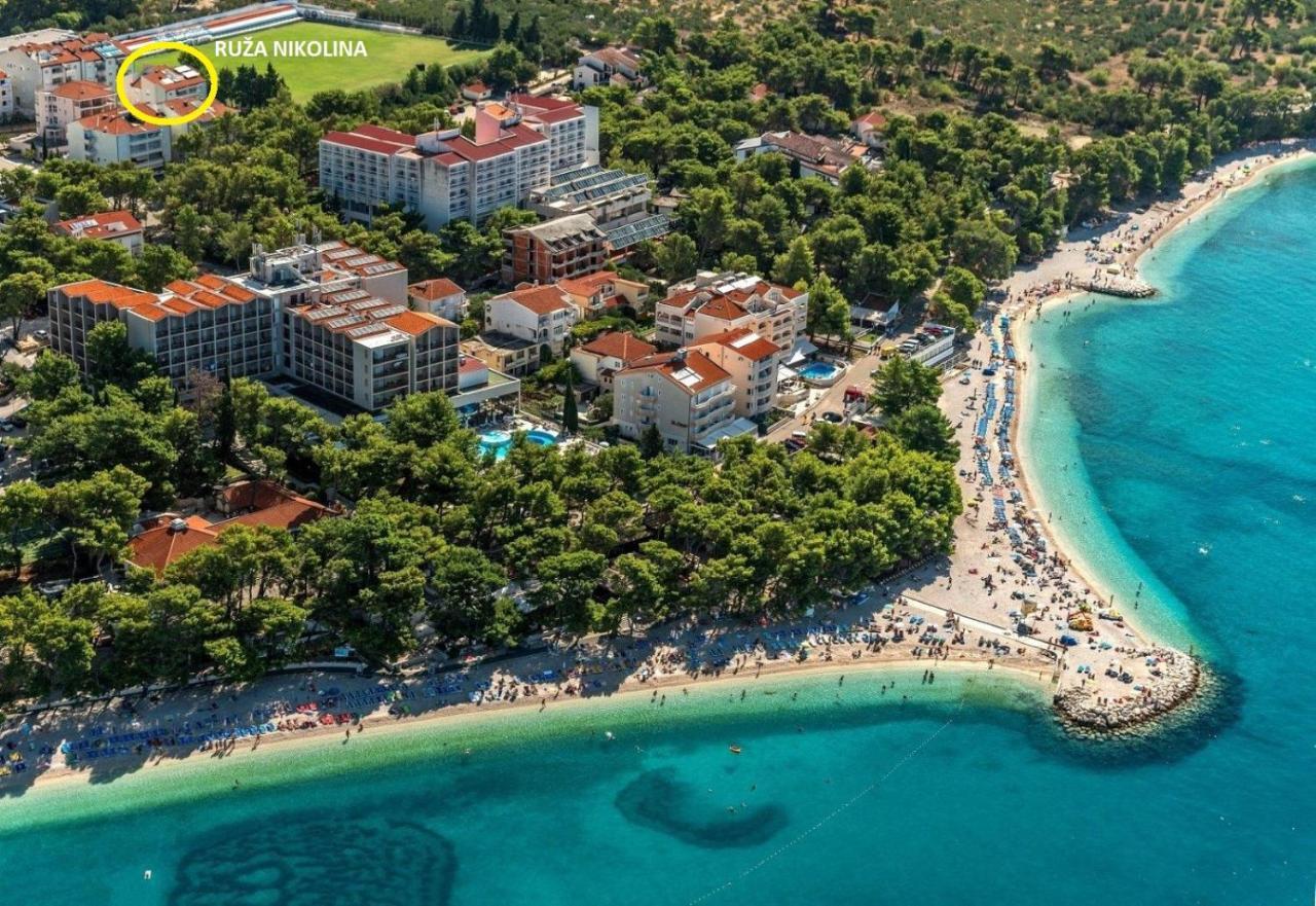 Ruza&Nikolina "1" Apartmani - Baška Voda Esterno foto