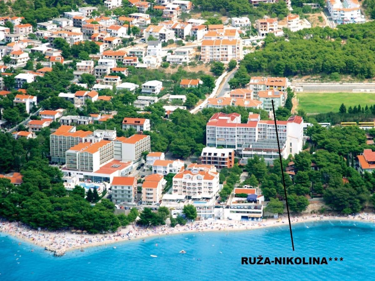Ruza&Nikolina "1" Apartmani - Baška Voda Esterno foto