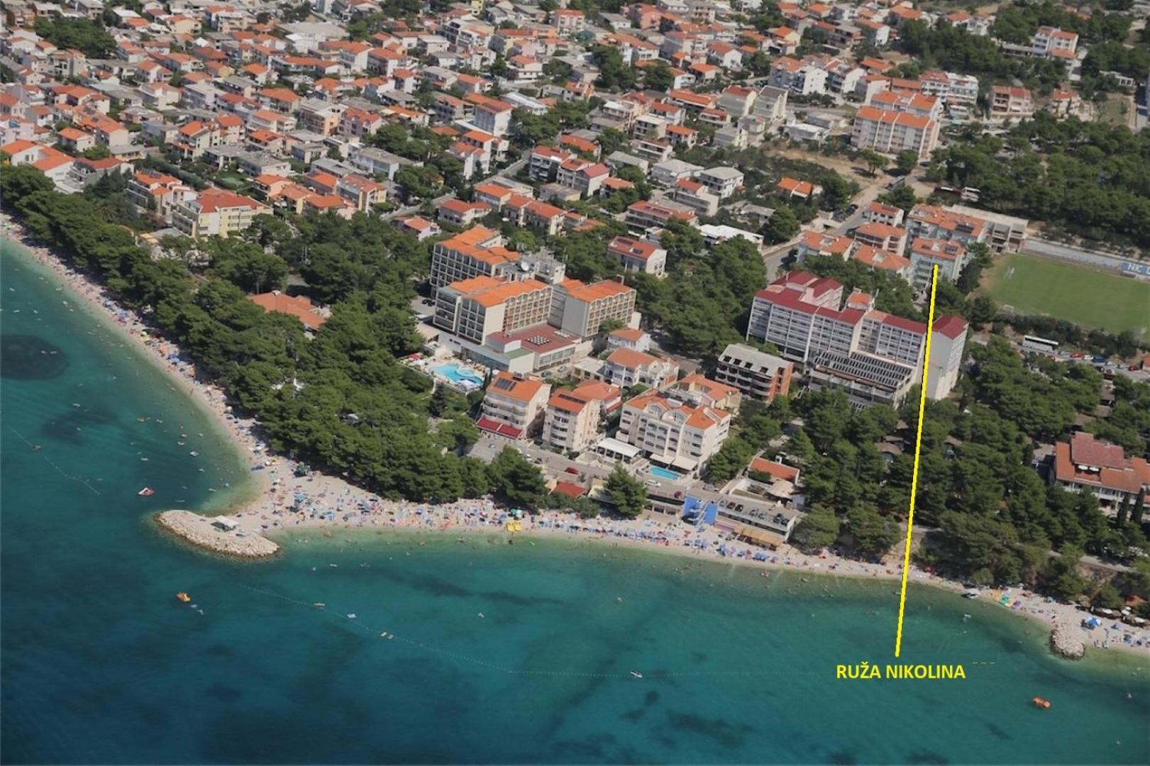 Ruza&Nikolina "1" Apartmani - Baška Voda Esterno foto
