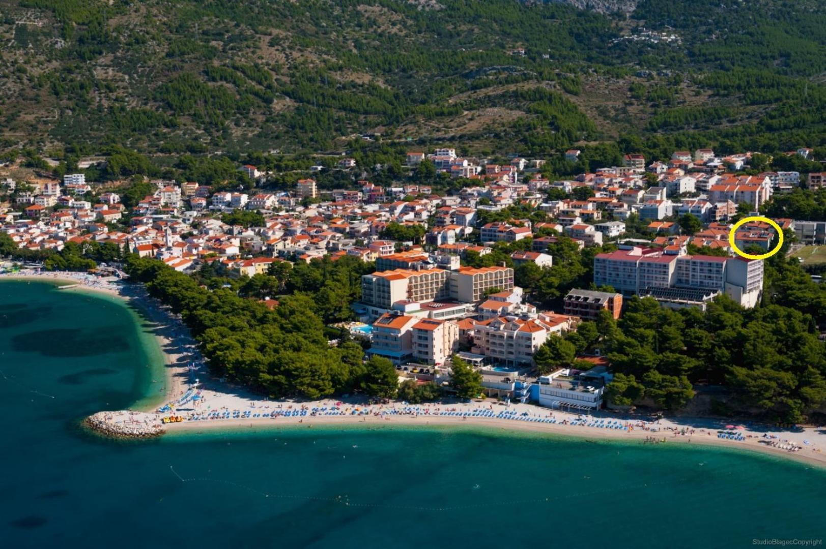 Ruza&Nikolina "1" Apartmani - Baška Voda Esterno foto