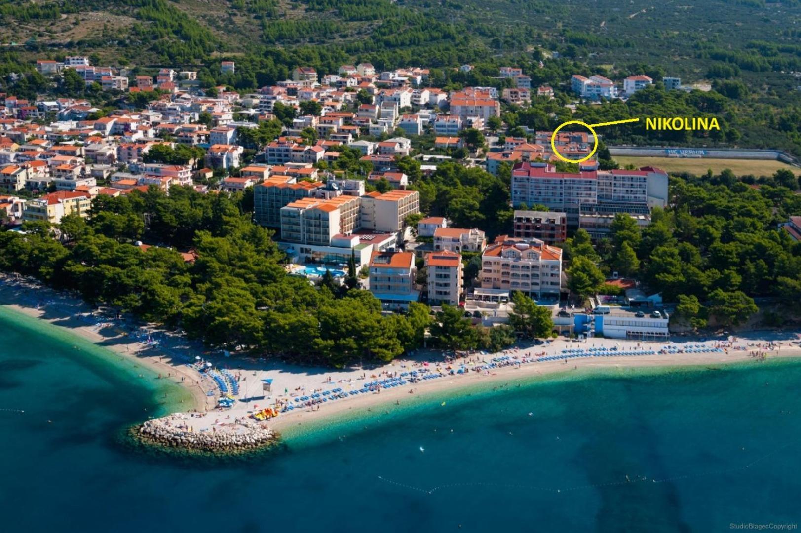 Ruza&Nikolina "1" Apartmani - Baška Voda Esterno foto